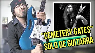 CALCANDO SOLOS - Episodio 34: CEMETERY GATES (Pantera/Dimebag Darrell)