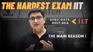 Why JEE exam is so hard ? 💔 Harder than UPSC, NEET ,etc - Sachin sir explains !