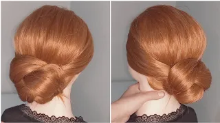 Simple party hairstyle step by step / Great hairstyles for women