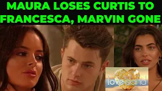 MAURA LOSES CURTIS TO FRANCESCA, MARVIN GOES HOME