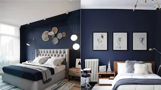 Dark Blue Bedroom Design Ideas