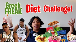 GIANNIS ANTETOKOUNMPO 24 HOUR DIET CHALLENGE!