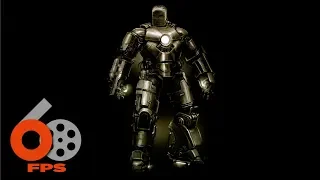 Железный человек - первый костюм  Роберт Дауни мл Марвел Full HD 60 FPS