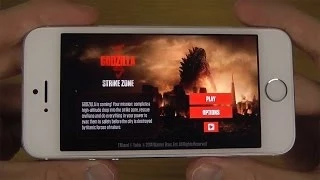 Godzilla: Strike Zone iPhone 5S HD Gameplay Trailer