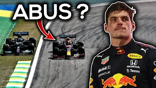 LE PROBLÈME DU STYLE DE MAX VERSTAPPEN