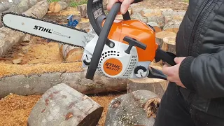 Stihl MS 211C-BE - Noua Mea Drujba. Prezentare si Test. Stihl MS 211C-BE - My New Chainsaw