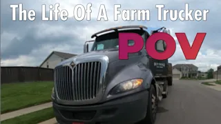 A Day In The Life Of A Farm Trucker 🚜 (#01)