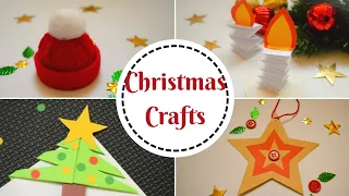 5 Easy Christmas Crafts | DIY Christmas Decorations at Home #christmascrafts