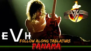 VAN HALEN - PANAMA GUITAR TABLATURE