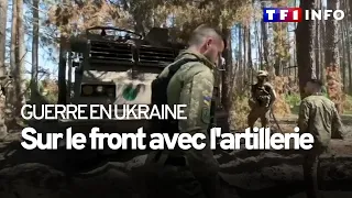 Guerre en Ukraine : avec les artilleurs au cœur de la contre-offensive