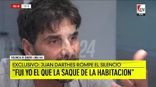 EXCLUSIVO: Juan Darthés rompe el silencio con Mauro Viale: "Yo estoy muerto"