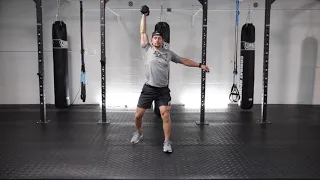 Single Arm DB Split Jerk