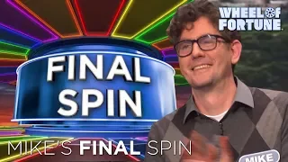 Mike's Impressive Final Spin Round! | Wheel of Fortune