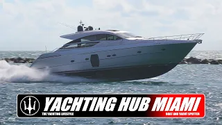 PERSHING 64 | ROOSTER-TAIL ENTRANCE |  MIAMI BEACH | YACHTSPOTTER