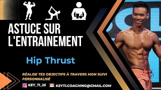 Entraînement Jambe : Hip Thrust pour fessiers