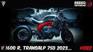 K 1600 R, TRANSALP 750, STATIONNEMENT PAYANT, CONTRÔLE TECHNIQUE REEKO Unchained MOTOR NEWS