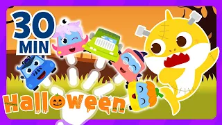 Let's play with the FINGERS and BREAK the ice! | Baby Shark Halloween  | Finger Family | Colors