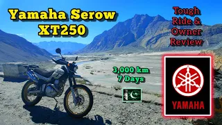 Yamaha Serow XT250 | Off Road Ride & Review | Owner Review | North Pakistan 🇵🇰 | #xt250