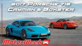 First Look: 2017 Porsche 718 Cayman & Boxster - Fours-Fed