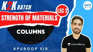 Columns | L 2  | Strength of Materials | Apuroop Sir