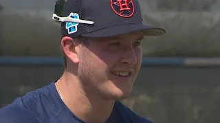 Son of former Astros star in big league camp