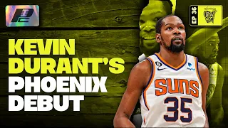 Reacting to Kevin Durant's First Game for Suns | PC OPEN GYM EP36