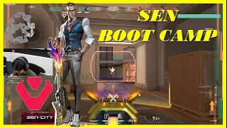 SEN TenZ CHAMBER GAMEPLAY! Team Sentinels Boot Camp | VALORANT RADIANT RANKED GAMEPLAY 37