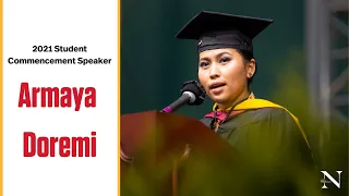 Armaya Doremi | Class of 2021 Student Speaker Northeastern CPS Commencement Speech