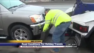 Weather may be of concern, roads may be trouble during Christmas break