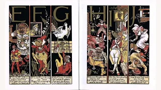 An Alphabet Of Old Friends. by Walter Crane - Poem