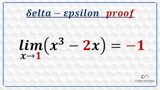 Epsilon -Delta proof for cubic function limit