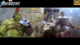 Hulk MCU Suits Showcase and Gameplay - Marvel's Avengers Game (4K 60FPS)