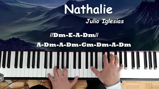 Nathalie. Julio Iglesias. Acordes en Piano