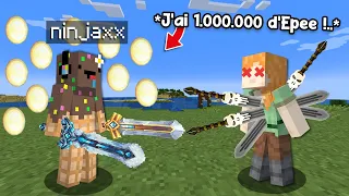 J'ai ajouté 1.000.000 d'Epée CHEAT pour finir Minecraft..