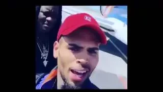 The reaction of Chris Brown in Morocco | mawazine 2016