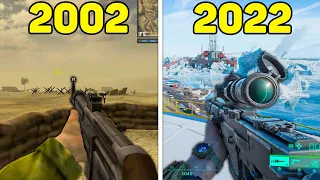 Evolution of Battlefield Games 2002-2022 (No Commentary)