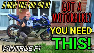 MOTORBIKE ESSENTIALS. VANTRUE F1 MOTORBIKE DASHCAM. F1 DASHCAM REVIEW. MOTORCYCLE & SCOOTER SAFETY.