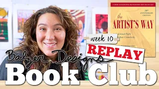 Book Club: The Artist's Way - week 10