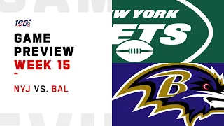 New York Jets vs Baltimore Ravens Week 15 NFL Game Preview