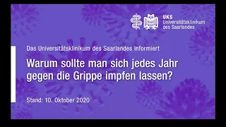 UKSGS2020 06 Rissland Warum sollte man sich jedes Jahr gegen die Grippe impfen lassen