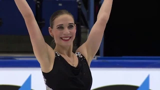 Алена Леонова КП Finlandia Trophy 2017-2018 / Alena Leonova SP