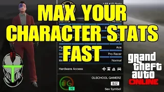 GTA Online Max Your Character Stats Fast
