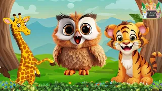 Lovely Animal Sounds: Tiger, Giraffe, Owl, Capybara - Animal Sounds