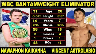 DELIKADO? VINCENT ASTROLABIO VS NAWAPHON KAIKANHA FIGHTS HIGHLIGHTS & ANALYSIS | WBC ELIMINATOR