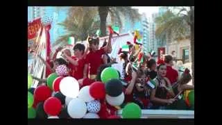 National Day Grand  Celebration In Downtown Dubai U.A.E