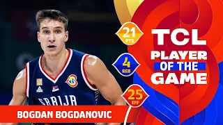 Bogdan Bogdanovic (21 PTS) | TCL Player Of The Game | LTU vs SRB | FIBA Basketball World Cup 2023