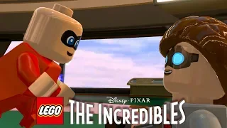 LEGO The Incredibles (ЛЕГО СУПЕРСЕМЕЙКА 2) - ДЖЕК ДЖЕК СПАСАЕТ ЭЛАСТИКУ. 4K 60FPS