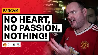 This Is Finished! | Andy Tate Fancam | Manchester United 0 5 Liverpool