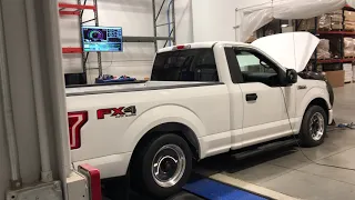 On 3 single Turbo F-150 5.0 Coyote Making 760+rwhp STOCK ENGINE