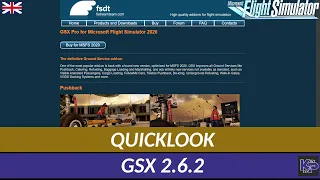 [MSFS] QUICK LOOK - GSX 2.6.2 (ENGLISH, O.m.U)